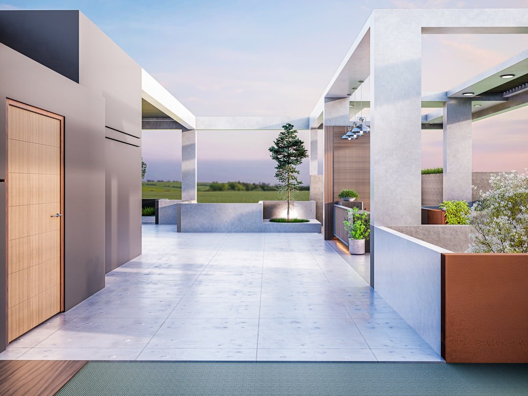 outdoor terrace design