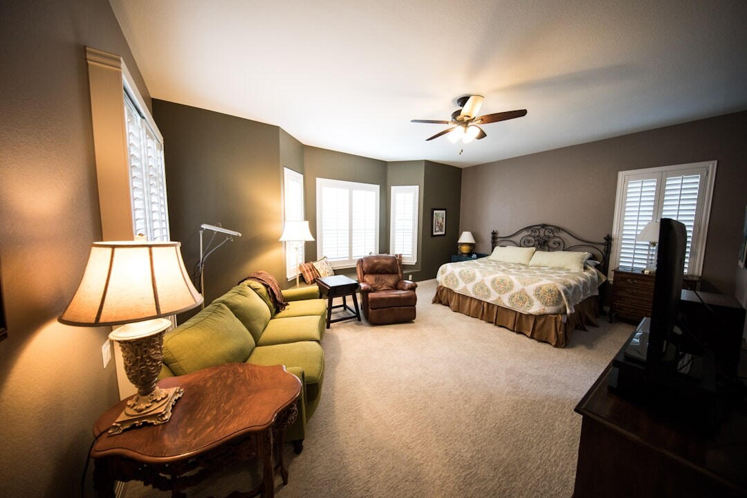 luxury bedroom suite