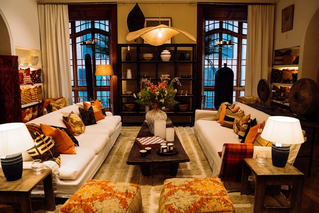 celebrity living room design