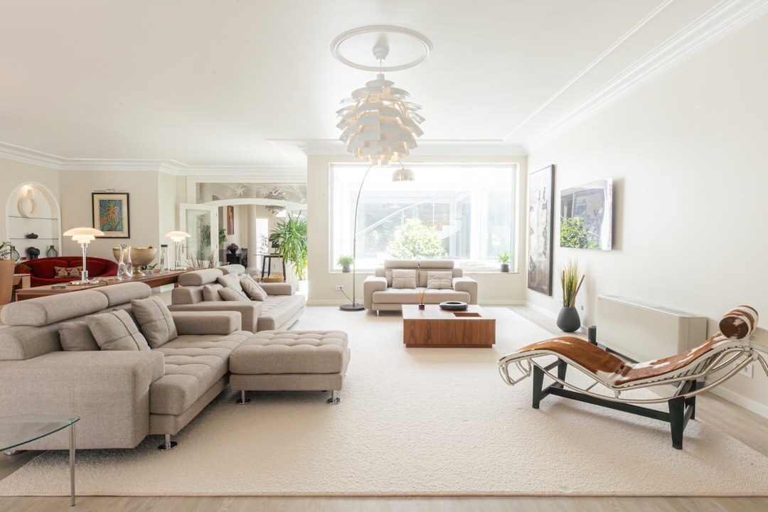 luxury celebrity living room